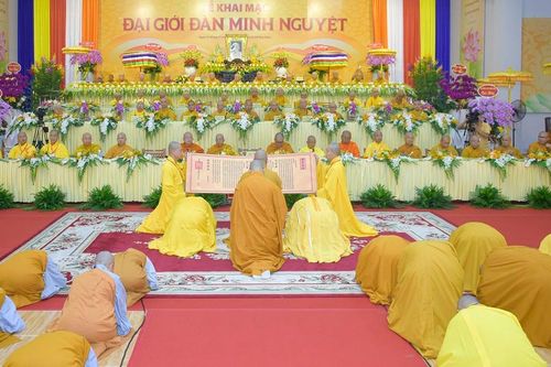 BR-VT: Trang nghiêm khai mạc Đại giới đàn Minh Nguyệt tại Vạn Phật Quang Đại Tòng Lâm