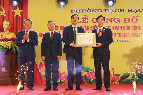 Phú Thọ: Công nhận Điểm du lịch văn hóa cộng đồng Bạch Hạc