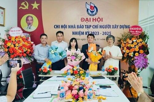 Đại hội Chi hội Nhà báo Tạp chí Người Xây dựng nhiệm kỳ 2023 – 2025 thành công tốt đẹp