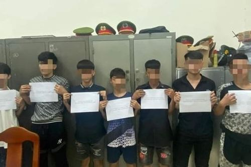 Công an TP Phan Thiết kịp thời ngăn nhóm 'choai choai' hẹn nhau hỗn chiến