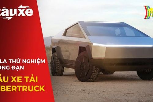 Tesla thử nghiệm chống đạn với mẫu xe tải Cybertruck | Bản tin Tàu và Xe | 10/11/2023