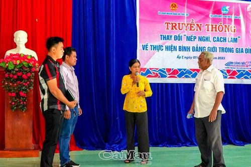 Bình đẳng giới làm thay đổi tập tục, thói quen