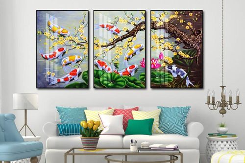 Cách chọn tranh phong thủy treo phòng khách