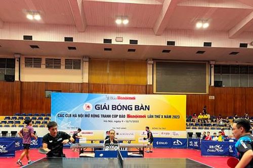 Giải bóng bàn tranh Cúp Báo Hànôịmới lần thứ X: Sức nóng từ các tuyển thủ quốc gia