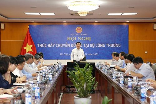 Thúc đẩy chuyển đổi số tại Bộ Công thương