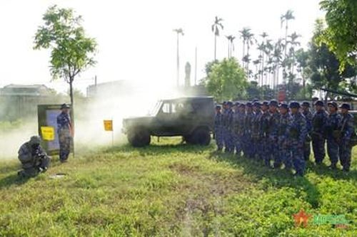 Tiểu đoàn Hóa học 20, Bộ Tham mưu Hải quân: Huấn luyện chuyên ngành sát tình huống