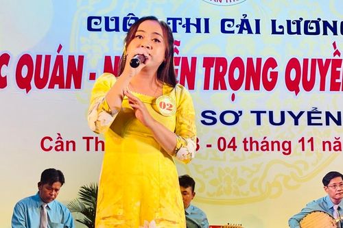 20 thí sinh vào bán kết cuộc thi cải lương 'Mộc Quán - Nguyễn Trọng Quyền' năm 2023