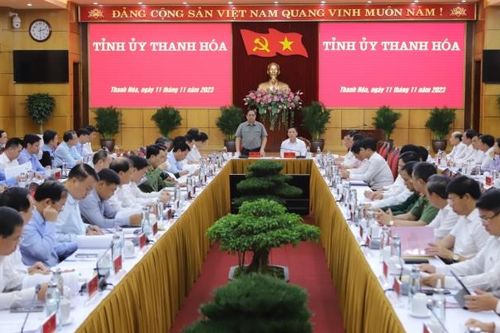 Tỉnh Thanh Hóa kiến nghị nhiều nội dung quan trọng với Thủ tướng Chính phủ
