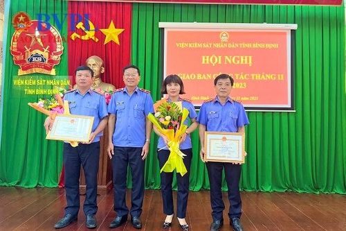 Trao giải cuộc thi 'Nâng cao kỹ năng của Kiểm sát viên tại phiên tòa dân sự sơ thẩm'