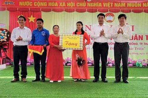 Phường Quảng Đông tổ chức Ngày hội Đại đoàn kết toàn dân tộc