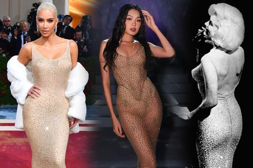 Thảo Nhi Lê khoe body phồn thực, netizen nhìn thấy hình bóng Kim Kardashian tại Met Gala 2022