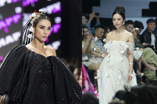 Quỳnh Kool thướt tha, ngọt ngào làm First Face, siêu mẫu Võ Hoàng Yến đầy thần thái khi diễn Vedette