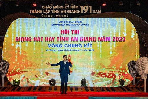 Khai mạc Vòng chung kết Hội thi 'Giọng hát hay' tỉnh An Giang năm 2023