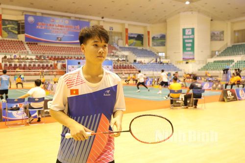 Nguyễn Quang Minh, vận động viên duy nhất của Ninh Bình có mặt tại giải cầu lông quốc tế