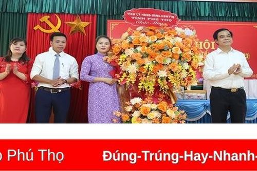 Phó Chủ tịch UBND tỉnh Nguyễn Thanh Hải dự ngày hội Đại đoàn kết tại Đoan Hùng