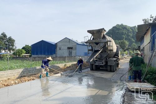 Định Hóa tập trung hoàn thiện tiêu chí giao thông