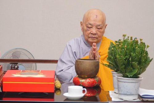 Phân ban Ni giới TP.HCM đảnh lễ, trình Ni trưởng Thích nữ Tịnh Nguyện về Đại giới đàn Bửu Huệ