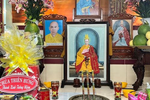 Tiền Giang: Lễ tưởng niệm Hòa thượng Thích Thiện Minh, khai sơn chùa An Sơn