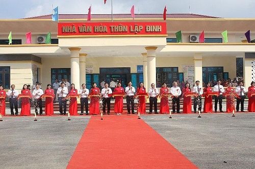 Phúc Yên (Vĩnh Phúc): Khánh thành Làng văn hóa kiểu mẫu Lập Đinh, xã Ngọc Thanh