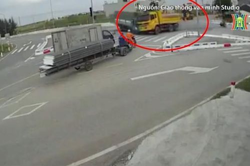 Tai nạn liên hoàn trên giao lộ do không nhường đường