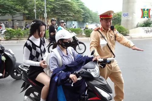 Xử lý nghiêm học sinh vi phạm giao thông