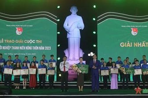 42 nhà nông trẻ xuất sắc nhận Giải thưởng Lương Định Của năm 2023