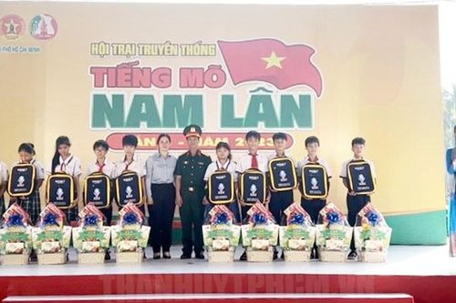 Nhiều hoạt động ý nghĩa tại hội trại 'Tiếng mõ Nam Lân'
