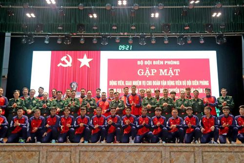 Phát huy tinh thần đoàn kết, quyết tâm thi đấu giành kết quả cao nhất, khẳng định vị thế thể thao của Đoàn Vận động viên BĐBP