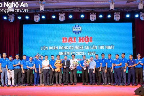 Liên đoàn Bóng đá Nghệ An tổ chức Đại hội lần thứ nhất