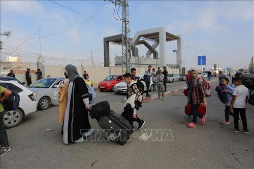 Mở lại cửa khẩu Rafah vào Ai Cập cho người nước ngoài