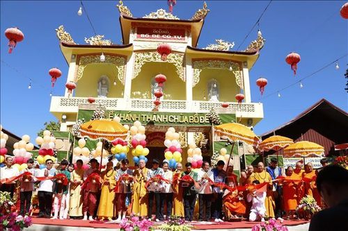 Khánh thành chùa Bồ Đề, một trong những biểu tượng đoàn kết Lào – Việt
