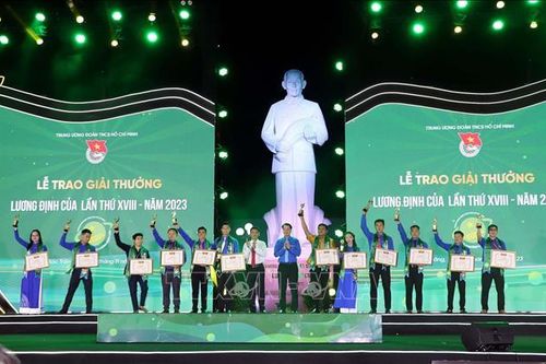 Trao Giải thưởng Lương Định Của cho 42 thanh niên xuất sắc trong lĩnh vực nông nghiệp