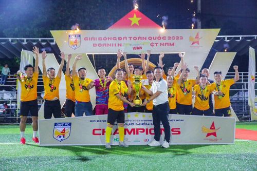 WTeam FC vô địch giải Doanh nghiệp toàn quốc khu vực miền Nam