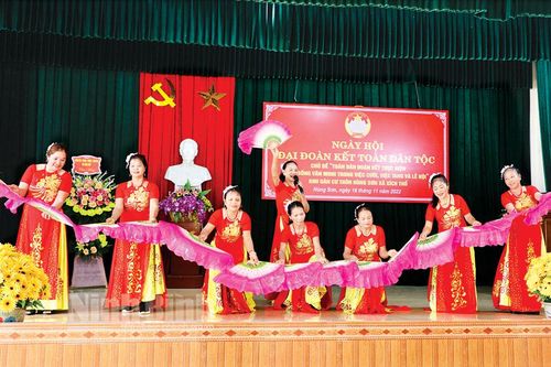 Dấu ấn qua 20 năm tổ chức Ngày hội Đại đoàn kết toàn dân tộc