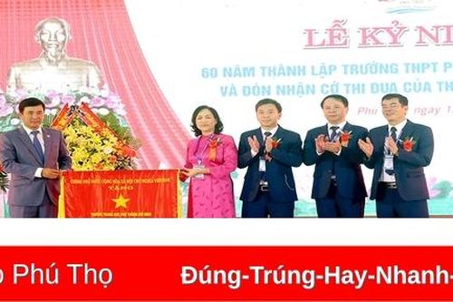 Trường THPT Phù Ninh kỷ niệm 60 năm thành lập