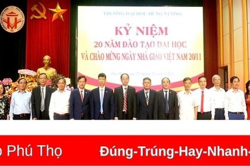 Trường Đại học Hùng Vương kỷ niệm 20 năm đào tạo đại học