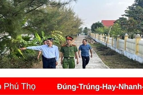Công an huyện Hạ Hòa nỗ lực vì nhân dân phục vụ