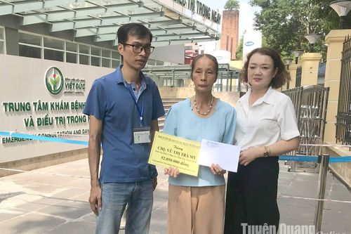 Trên 170 triệu đồng ủng hộ chị Vũ Thị Trà My