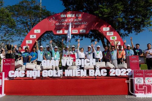 Thái Nguyên đoạt Huy chương Bạc tại Giải vô địch các hội golf miền Bắc