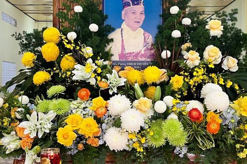 Lễ tưởng niệm Hòa thượng Thích Thuyền Ấn tại chùa Pháp Vân (Q.Bình Thạnh, TP.HCM)