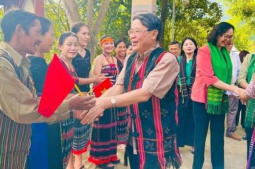 Phó Chủ tịch Quốc hội Nguyễn Đức Hải dự Ngày hội Đại đoàn kết toàn dân tộc tại tỉnh Quảng Nam