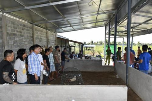 Triệt phá sới bạc ở Tiền Giang