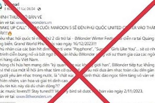 Mạo danh Vingroup lừa bán vé tham dự sự kiện Siêu nhạc hội quốc tế
