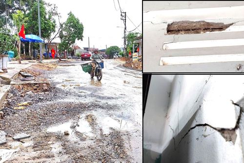 Thi công đường hơn 700 tỷ ở Đà Nẵng khiến nhà dân rung lắc, nứt toác
