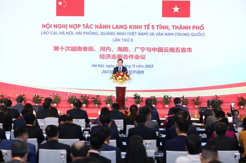Khai mạc Hội nghị hợp tác hành lang kinh tế 5 tỉnh, thành phố Việt - Trung lần thứ 10