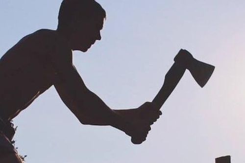 Vung rìu chém vợ vì bị tình nghi lén lấy hoa đi bán