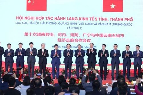 Mở rộng hợp tác các tỉnh, thành phố hành lang kinh tế Việt – Trung