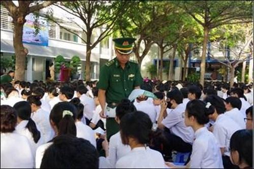 Bà Rịa-Vũng Tàu: Tuyên truyền Luật Biên phòng Việt Nam cho hơn 2.000 giáo viên và học sinh