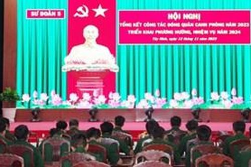 Sư đoàn 5 (Quân khu 7) tổng kết công tác đóng quân canh phòng năm 2023