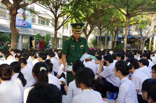 Bà Rịa - Vũng Tàu: Tuyên truyền Luật Biên phòng Việt Nam cho hơn 2.000 giáo viên và học sinh